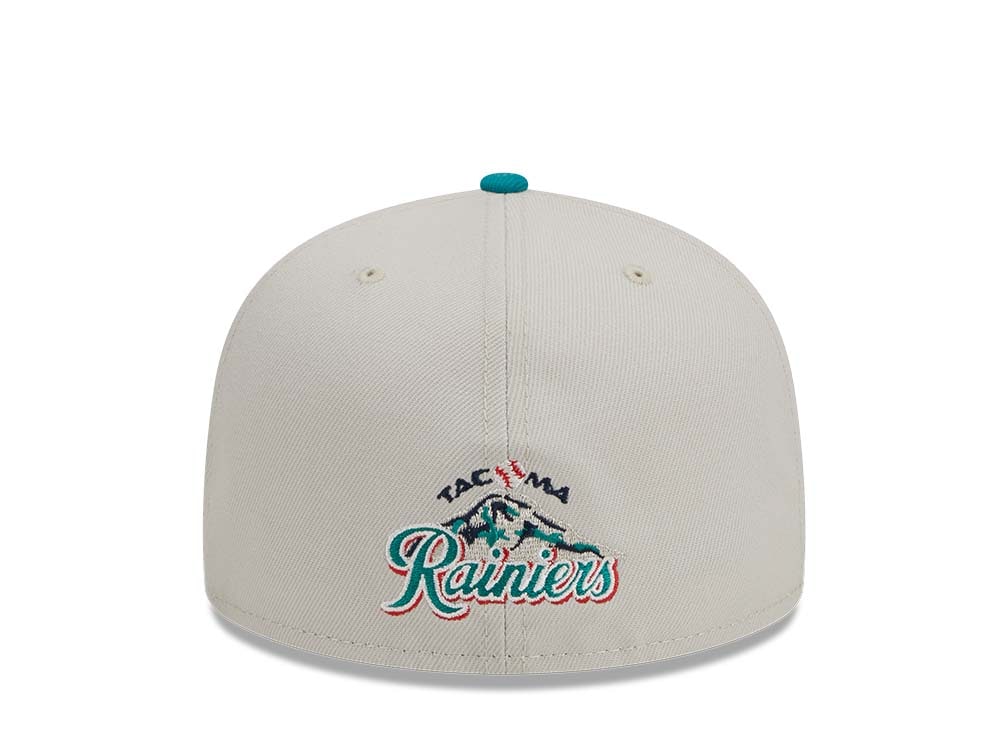 New Era Seattle Mariners Farm Team Stone Throwback Two Tone Edition 59Fifty Fitted Hat