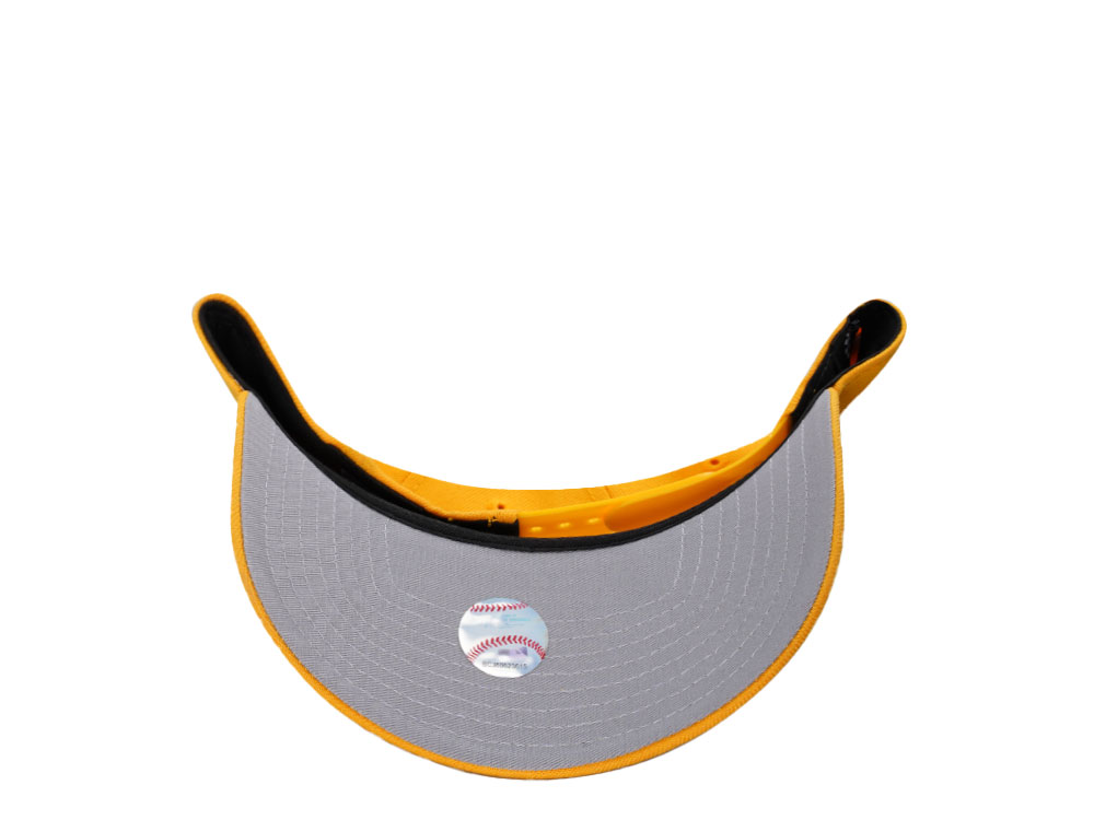New Era New York Yankees World Series 1999 Yellow Classic 9Forty A Frame Snapback Hat