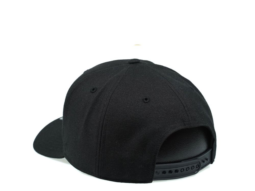 47Brand Anaheim Ducks Cold Zone Classic DP All Black Snapback Hat