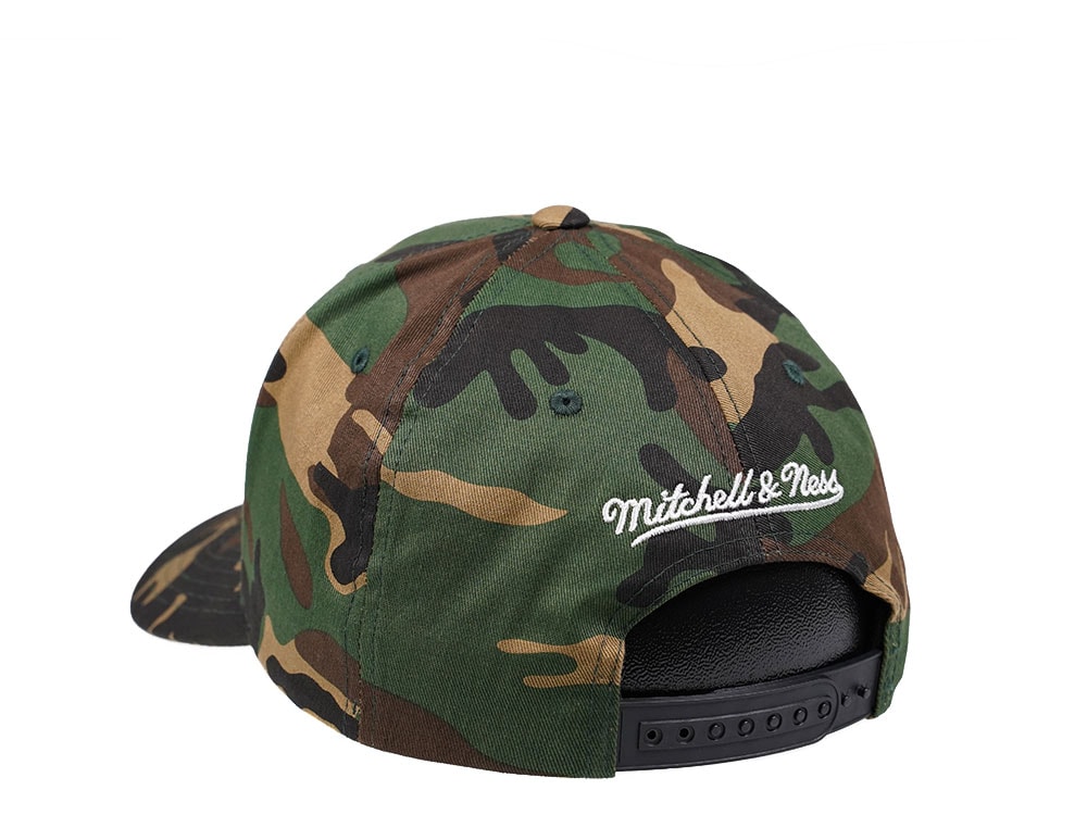 Mitchell & Ness Brooklyn Nets Camo 110 Flex Snapback Hat