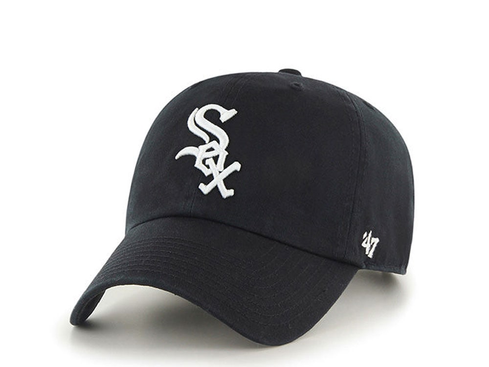 47Brand Chicago White Sox Clean Up Strapback Hat