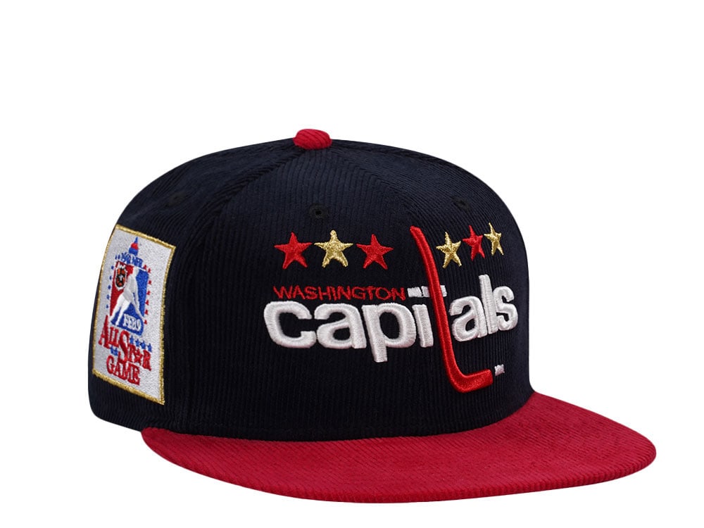 New Era Washington Capitals All  Star Game 1982 Corduroy Prime Edition 59Fifty Fitted Hat