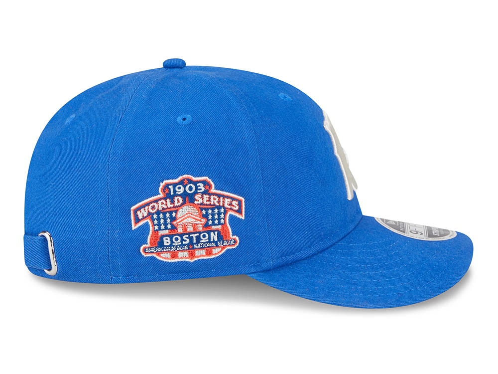 New Era Pittsburgh Pirates World Series 1903 Retro Crown Vintage Blue 9Fifty Strapback Hat