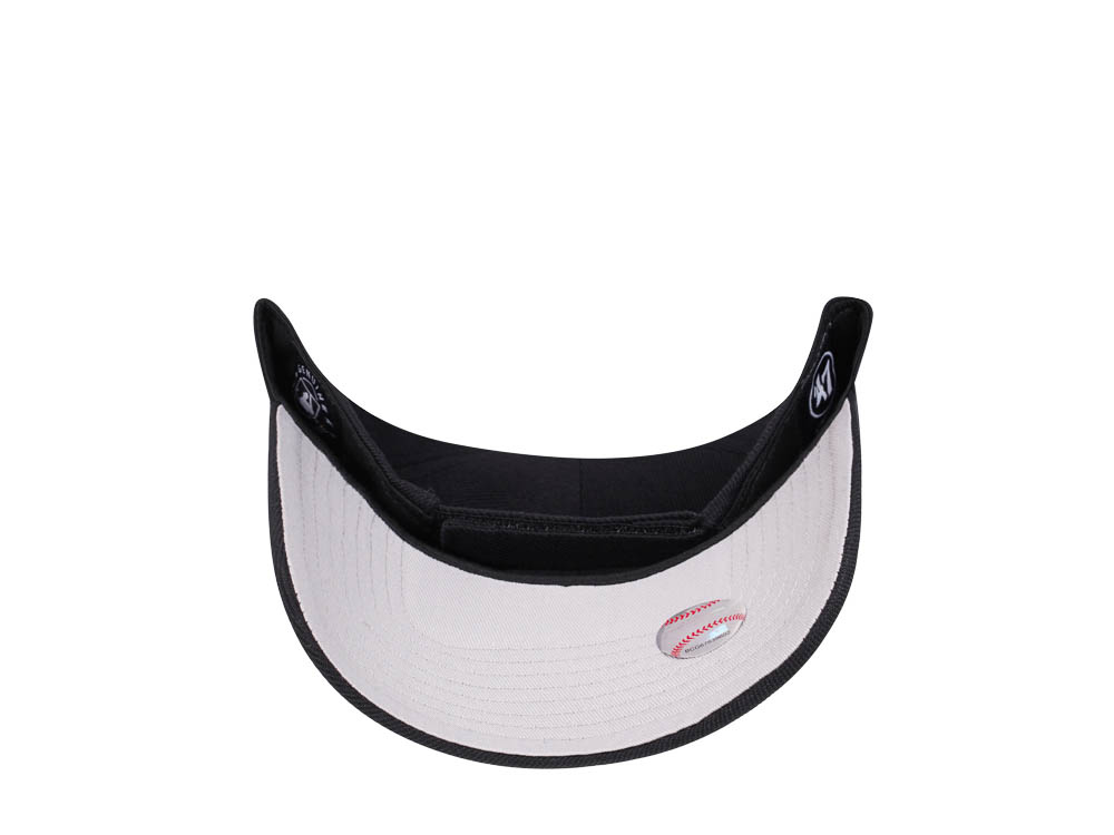 47Brand Oakland Athletics Classic Black Strapback Hat