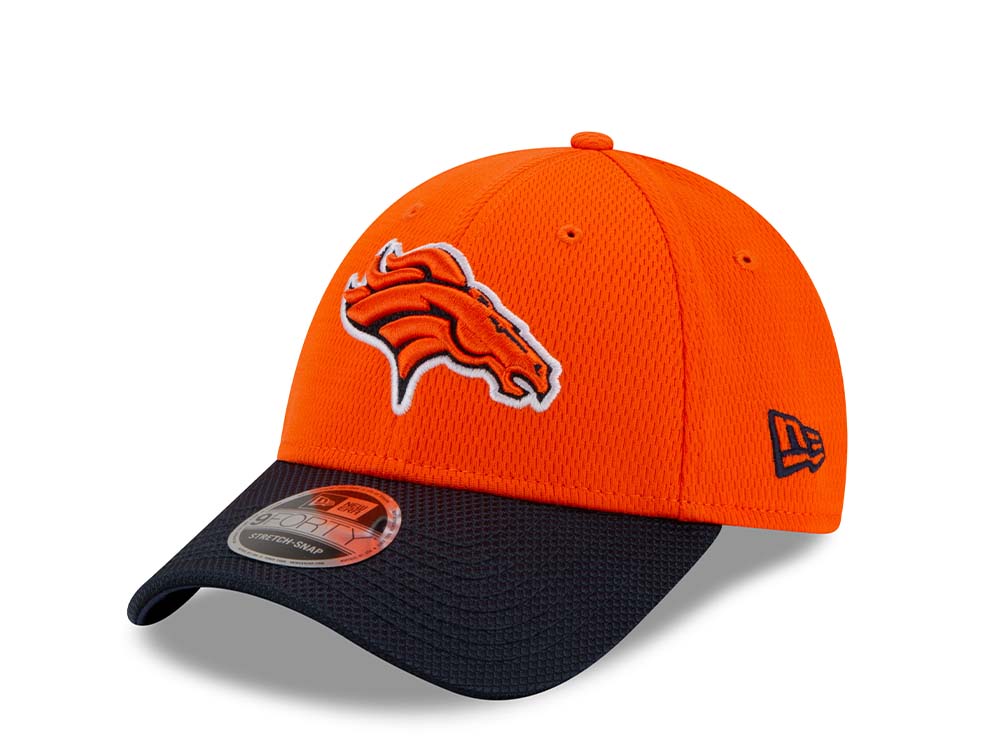 New Era Denver Broncos Road Sideline 9Forty Stretch Snapback Hat