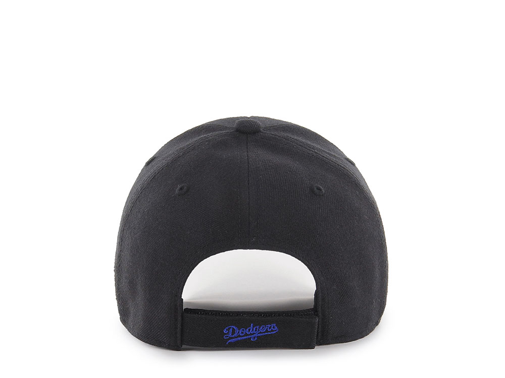 47Brand Los Angeles Dodgers Black Classic Strapback Hat