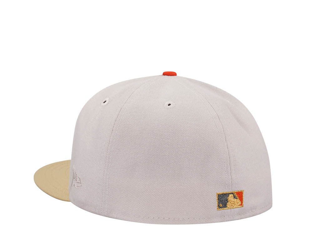 New Era Detroit Tigers All Star Game 2005 Stone Gold Two Tone Edition 59Fifty Fitted Hat