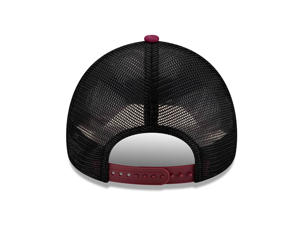 New Era Ac Milan Seasonal Cherry 9Forty A Frame Trucker Snapback Hat