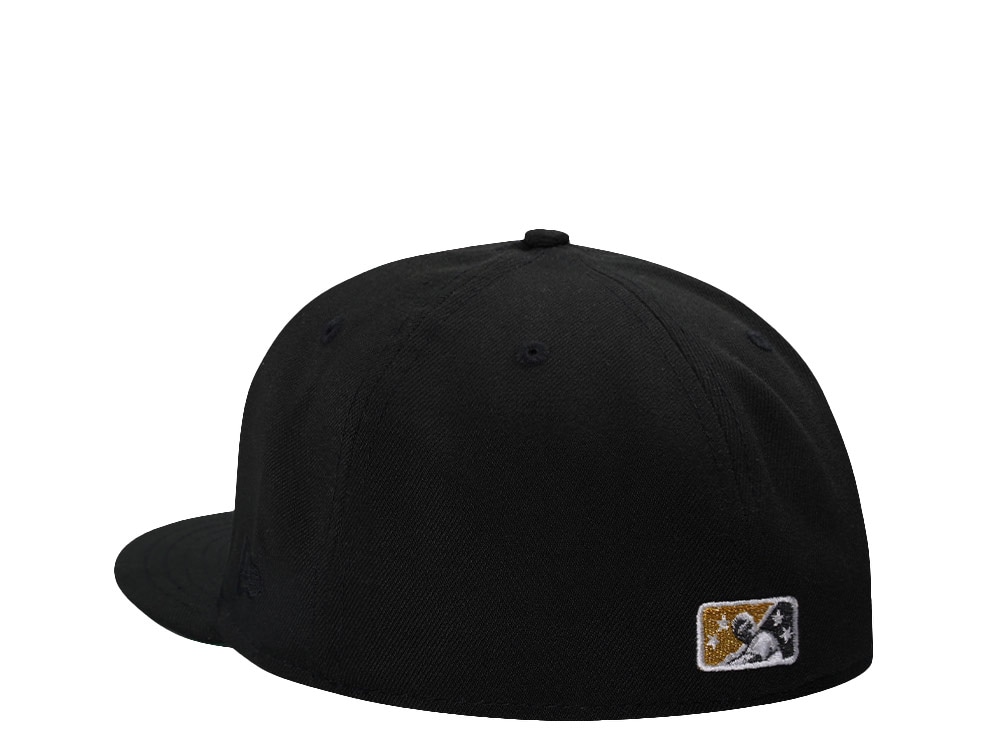 New Era Rome Emperors Black Gold Throwback Edition 59Fifty Fitted Hat