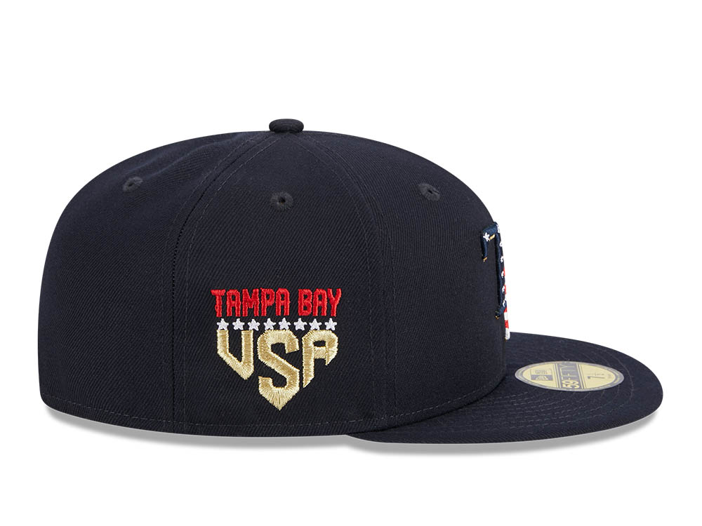 New Era Tampa Bay Rays 4th of July 23 59Fifty Fitted Hat