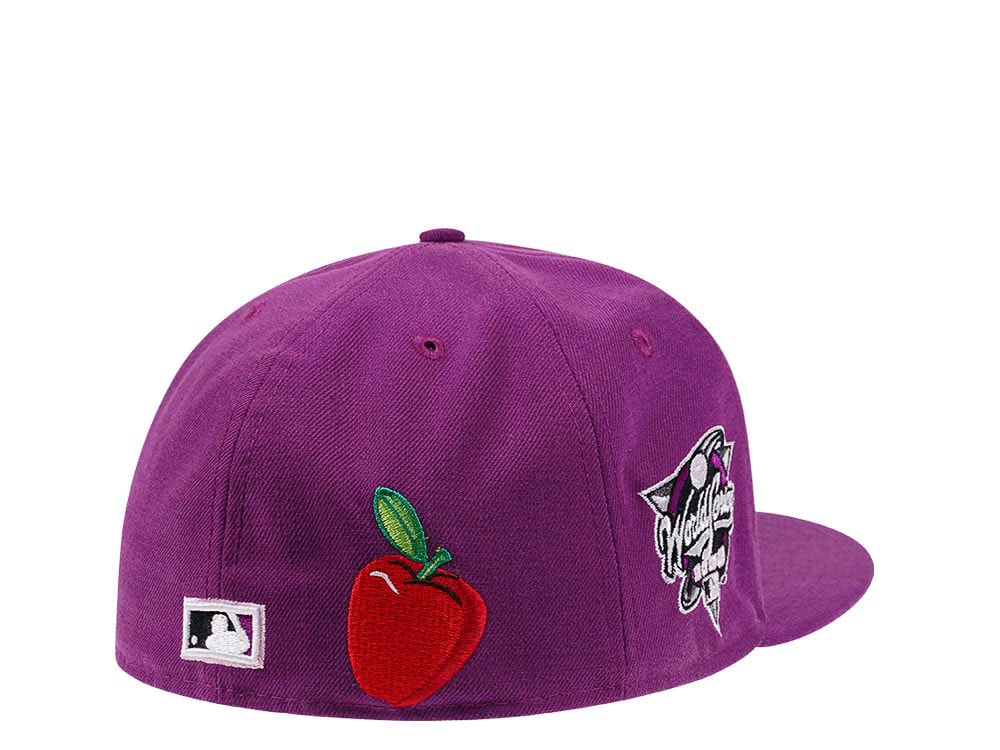 New Era New York Yankees NYC Icons World Series 2000 Grape and Pink Edition 59Fifty Fitted Hat