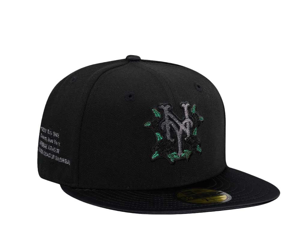 New Era New York Mets Dark Metallic Satin Brim Prime Edition 59Fifty Fitted Hat