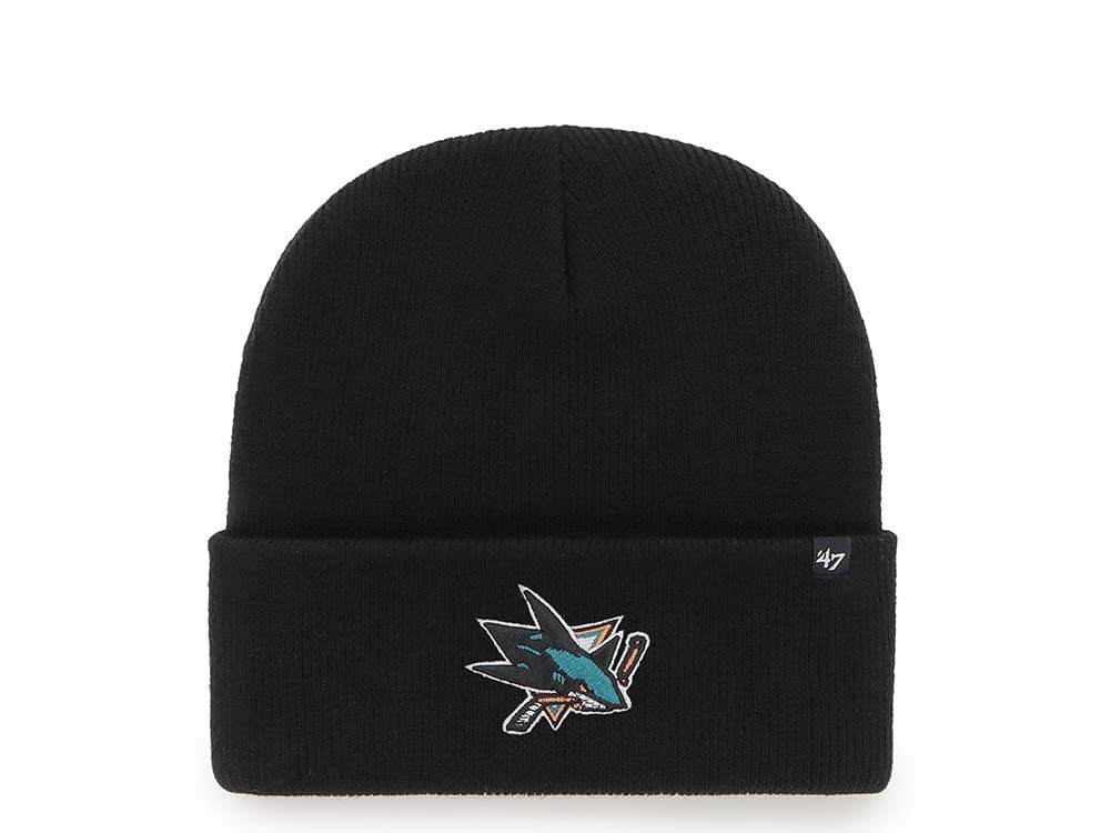 47 Brand San Jose Sharks Black Edition Cuff Mutsen