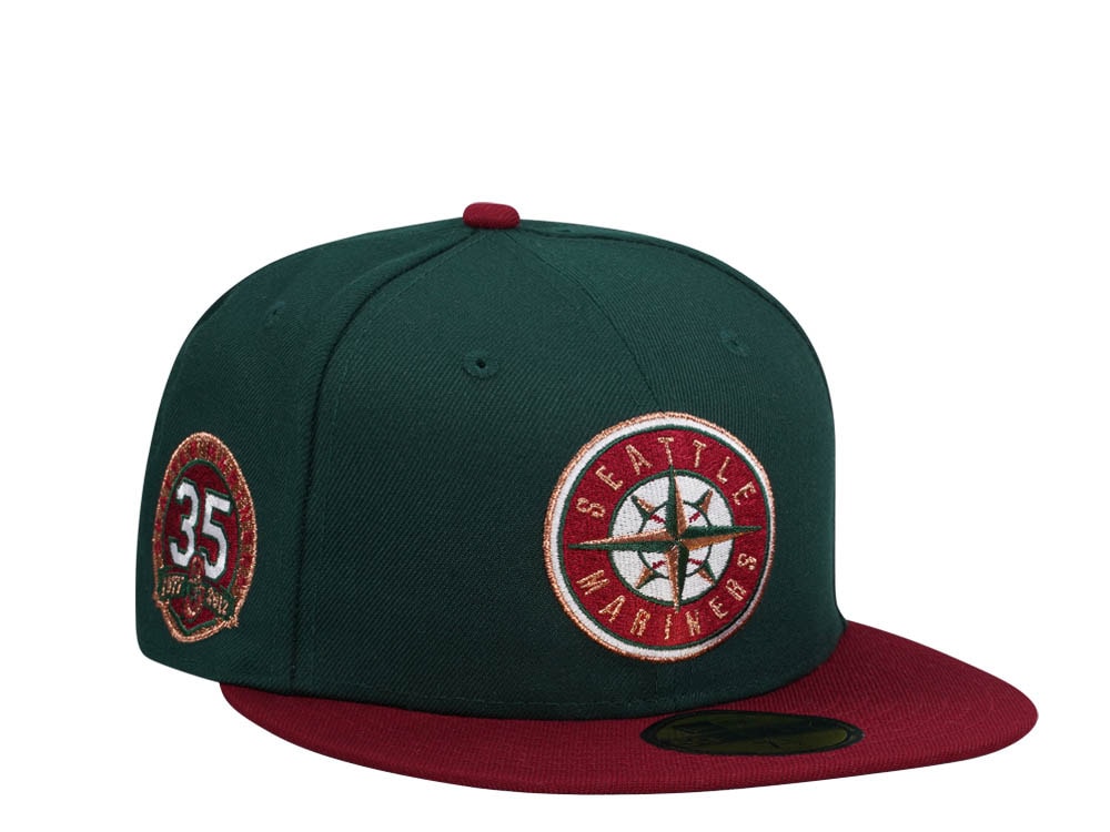 New Era Seattle Mariners 35th Anniversary Color Flip Final Two Tone Edition 59Fifty Fitted Hat