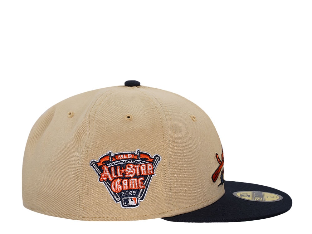 New Era Detroit Tigers All Star Game 2005 Vegas Throwback Edition 59Fifty Fitted Hat