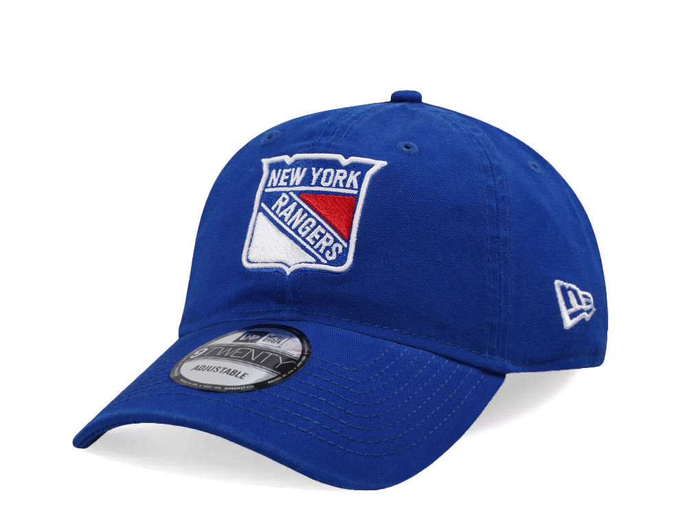 New Era New York Rangers NHL Injection 2024 Royal Blue 9Twenty Strapback Hat
