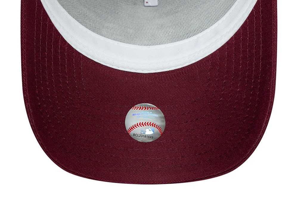 New Era Oakland Athletics League Essential Maroon Prime Edition 9Forty A Frame Trucker Snapback Cap