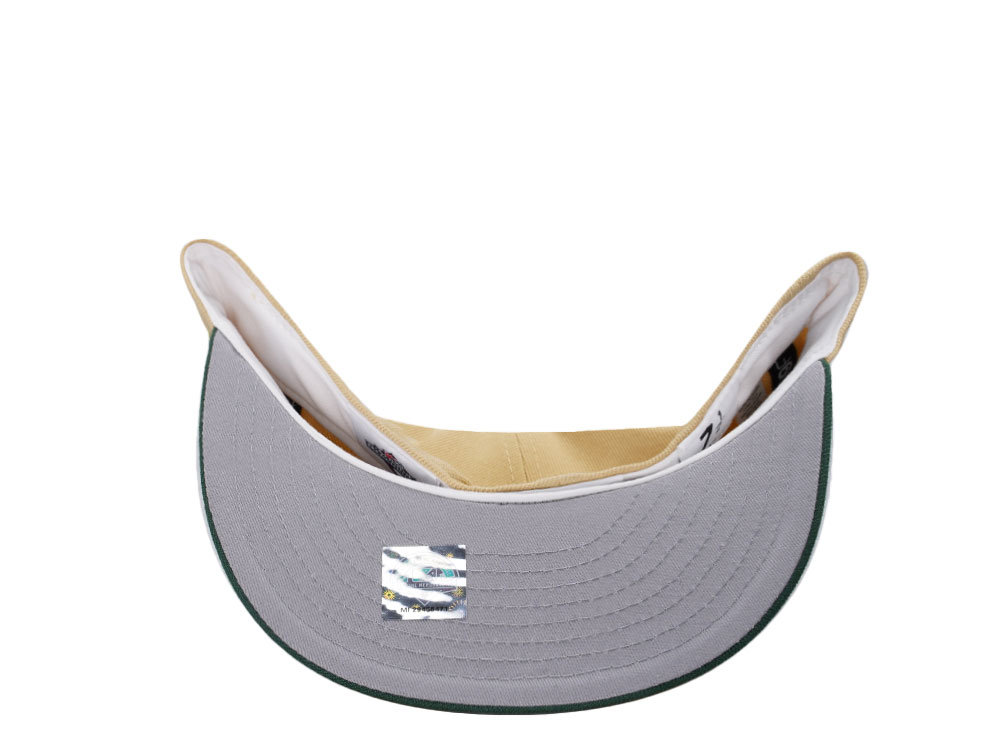 New Era Wisconsin Timber Rattlers 20 Seasons Vegas Gold Two Tone Edition 59Fifty Fitted Hat