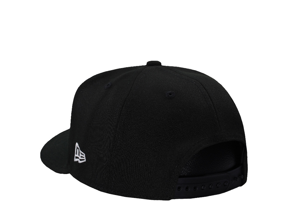 New Era Los Angeles Dodgers  Back to Back World Series Black Classic Edition 9Fifty A Frame Snapback Cap