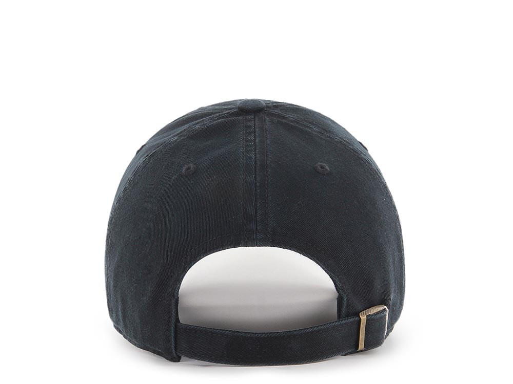 47Brand Detroit Tigers Black Clean up Strapback Hat