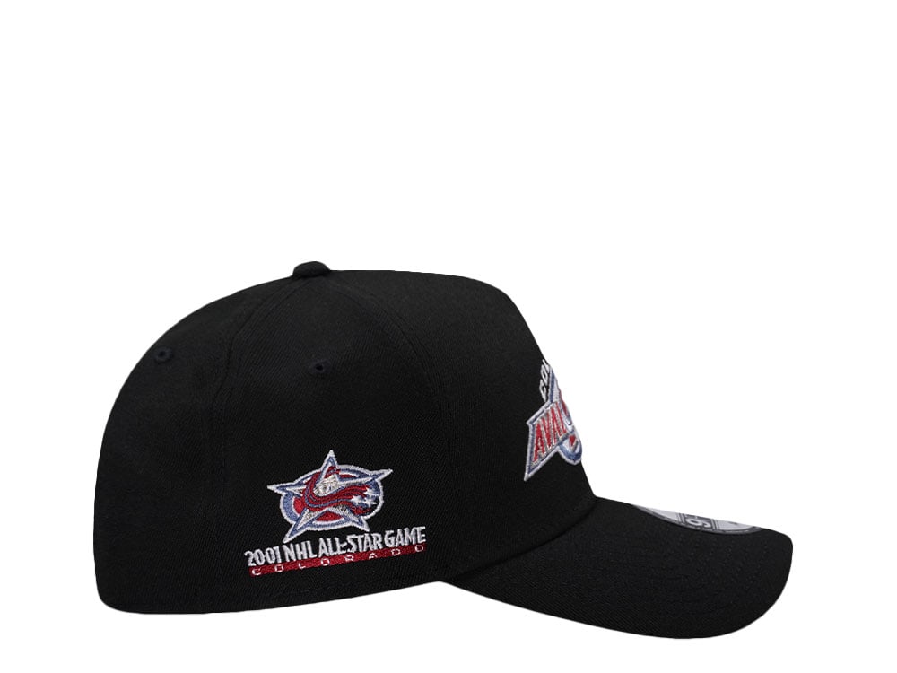 New Era Colorado Avalanche All Star Game 2001 Black Prime Edition 9Forty A Frame Snapback Cap