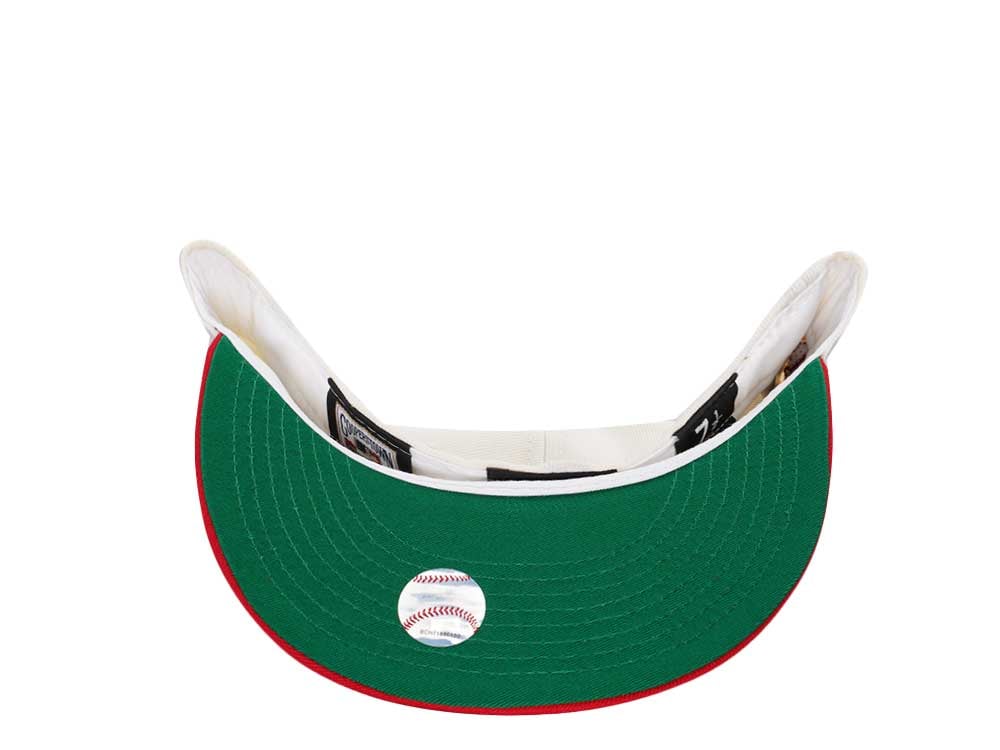 New Era Texas Rangers Arlington Stadium Chrome Throwback Two Tone Edition 59Fifty Fitted Hat