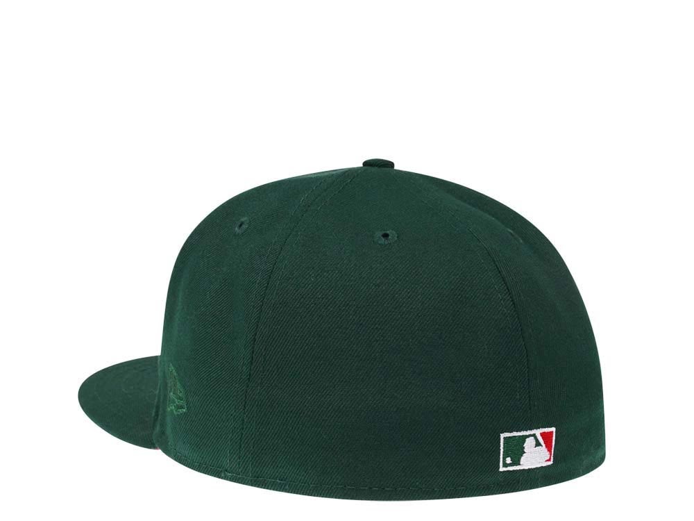 New Era Cincinnati Reds Big Red Machine Green and Red Edition 59Fifty Fitted Hat