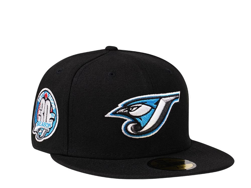 New Era Toronto Blue Jays 30th Season Black and Blue 59Fifty Fitted Hat