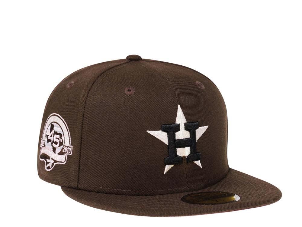 New Era Houston Astros 45th Anniversary Sweet Coffee Edition 59Fifty Fitted Hat