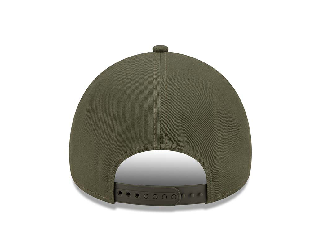 New Era Chicago Bulls Spanish Olive A Frame Snapback Hat