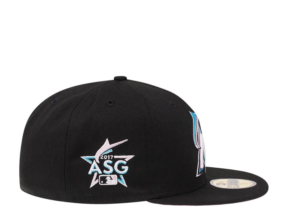 New Era Miami Marlins All Star Game 2017 Vice Pink Edition 59Fifty Fitted Hat