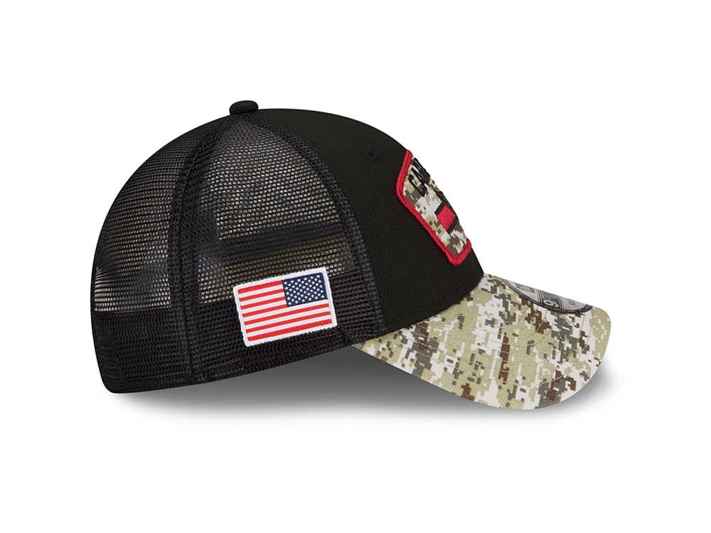 New Era Arizona Cardinals Salute to Service 21 9Forty Trucker Snapback Hat