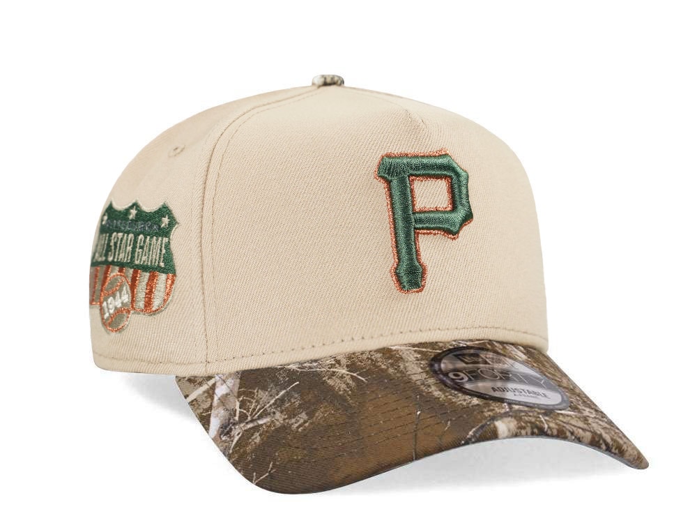 New Era Pittsburgh Pirates All Star Game 1944 Camel Realtree Edition 9Forty Snapback Hat