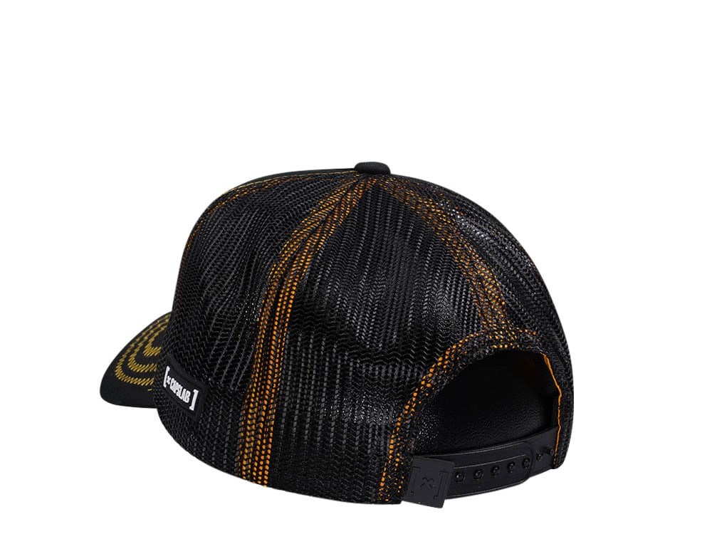 Capslab Dragon Ball Z Majin Vegeta Black Trucker Snapback Hat