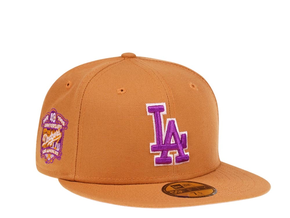 New Era Los Angeles Dodgers 40th Anniversary Panama Prime Edition 59Fifty Fitted Hat