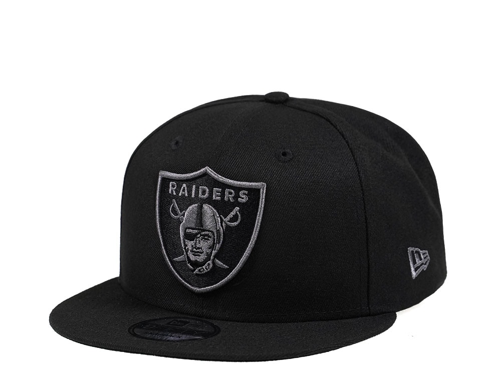 New Era Las Vegas Raiders Black and Grey Edition 9Fifty Snapback Hat