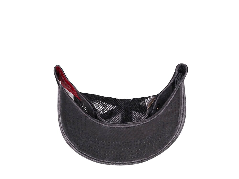 American Needle Arizona Coyotes Black Trucker Strapback Hat