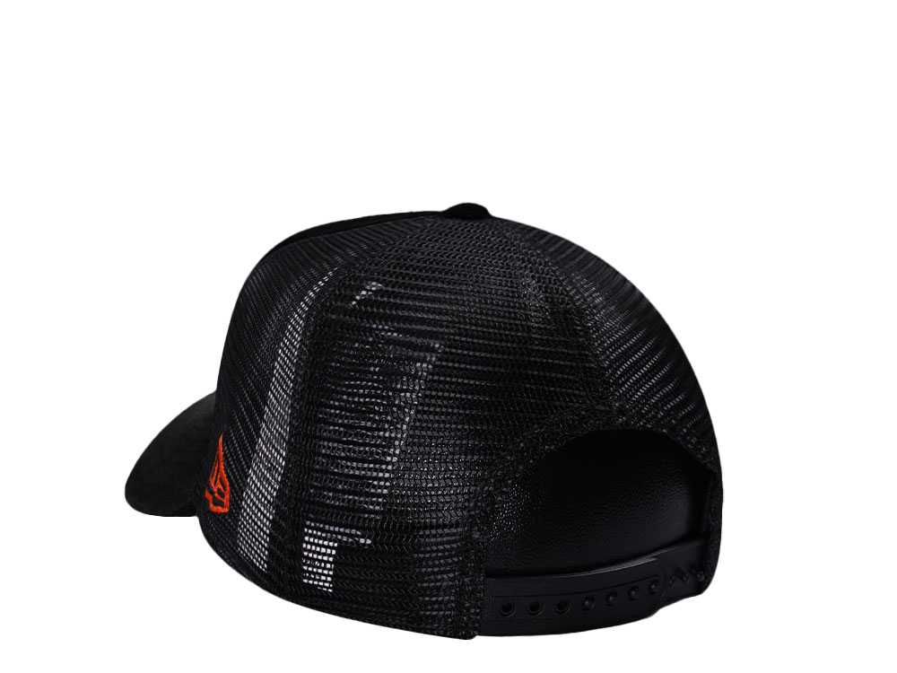New Era Anaheim Ducks 20th Anniversary Velvet Trucker Edition 9Forty A Frame Snapback Hat