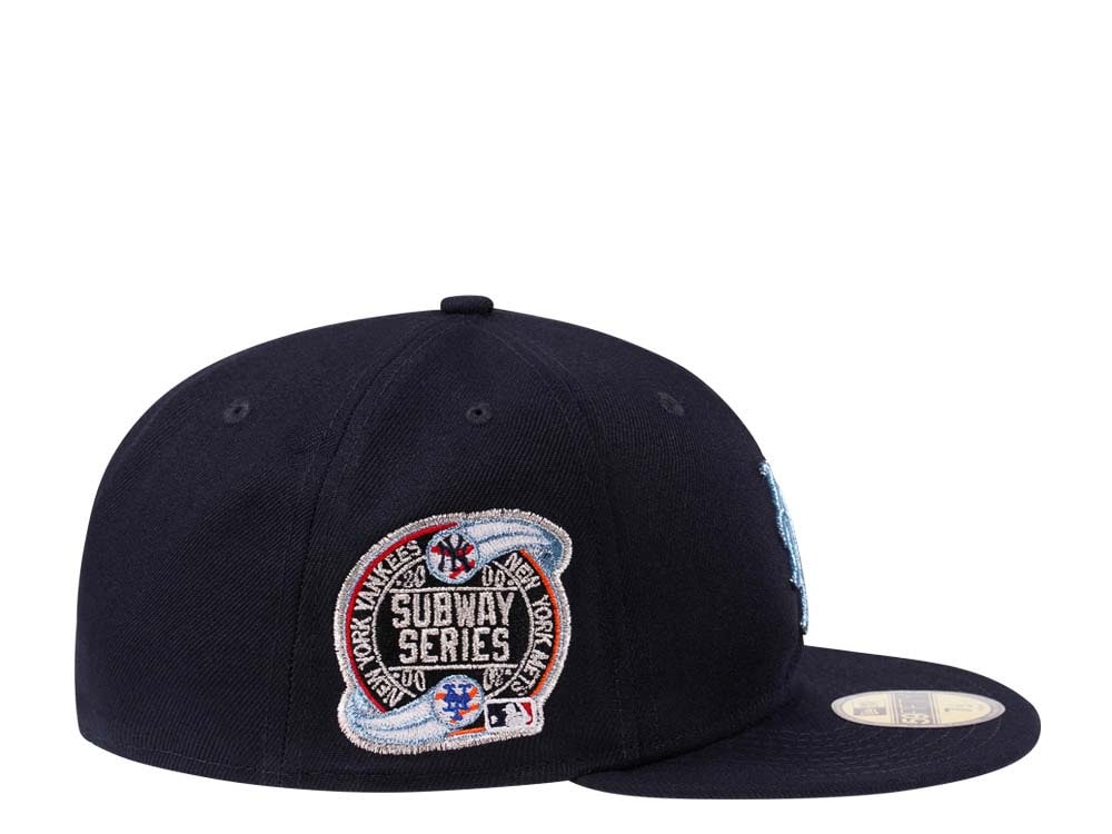 New Era New York Mets Subway Series 2000  Arctic Glacier Blue Edition 59Fifty Fitted Hat