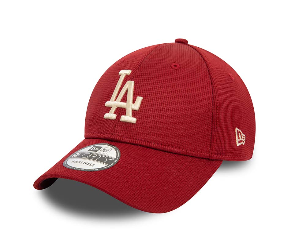New Era Los Angeles Dodgers Maroon 9Forty Strapback Hat
