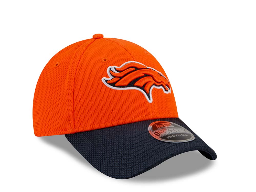 New Era Denver Broncos Road Sideline 9Forty Stretch Snapback Hat