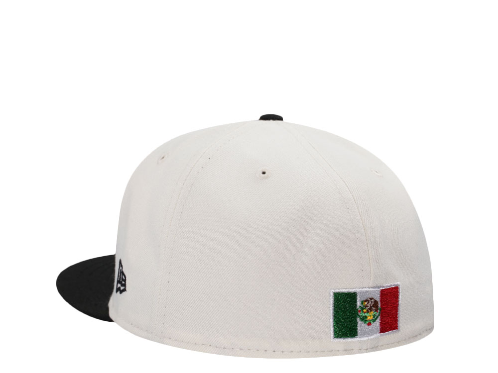 New Era Mexico Metallic Chrome Two Tone Edition 59Fifty Fitted Cap