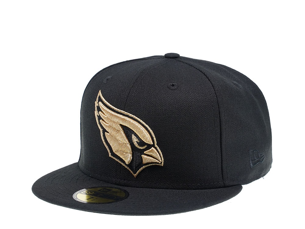 New Era Arizona Cardinals Black and Gold Edition 59Fifty Fitted Hat