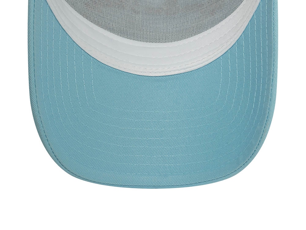 New Era Fishing Blue Trucker A Frame Snapback Hat