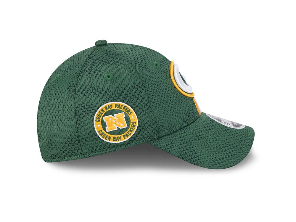 New Era Green Bay Packers Sideline 2024 9Forty Stretch Snapback Hat