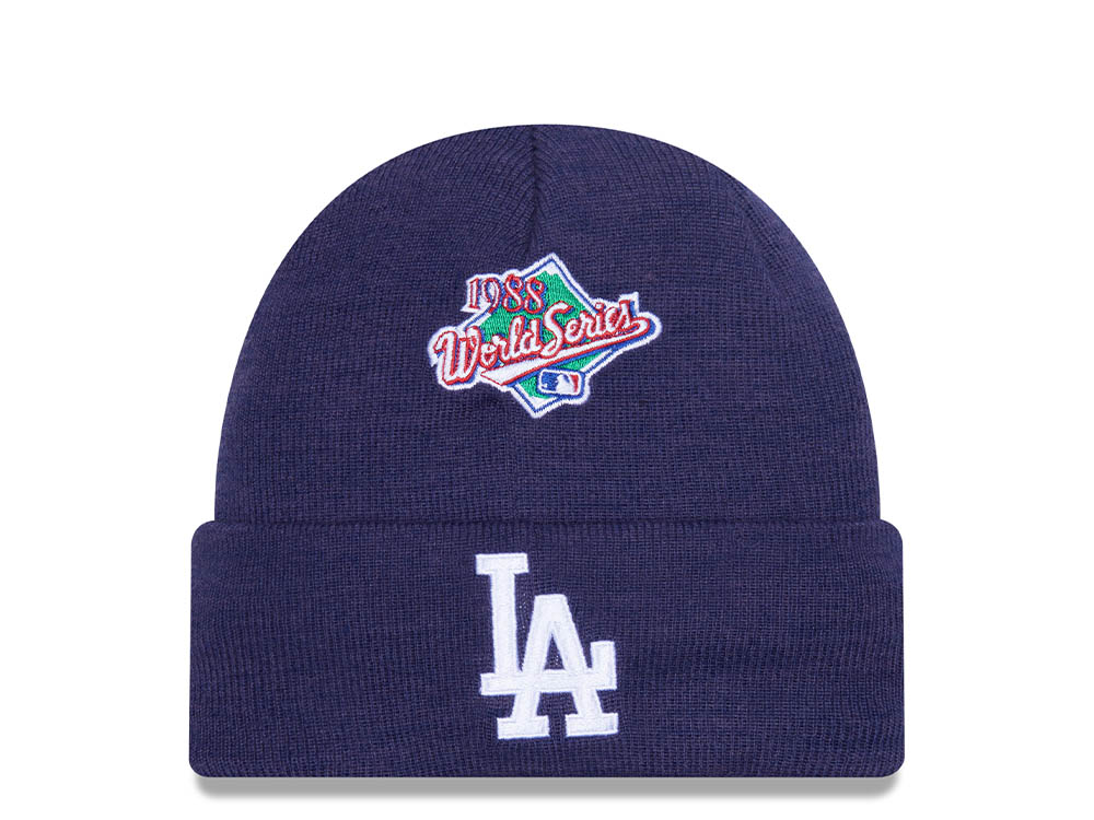 New Era Los Angeles Dodgers Balaclava Purple Mutse