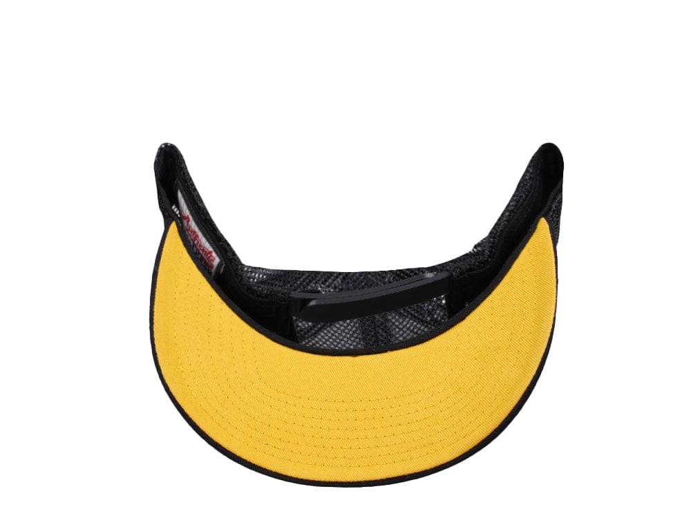 Good Hats Killer Bee Black Trucker Snapback Hat