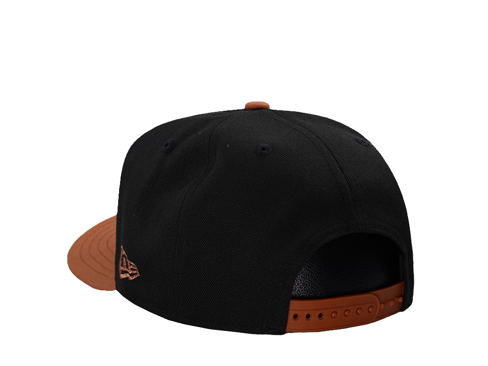 New Era Houston Astros 40th Anniversary Lasso Black Two Tone Edition 9Fifty A Frame Snapback Cap