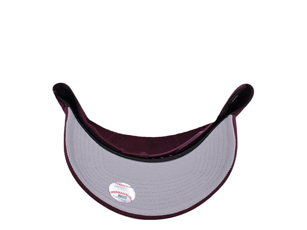New Era Baltimore Orioles 25th Anniversary Maroon Prime Edition 9Forty A Frame Snapback Cap