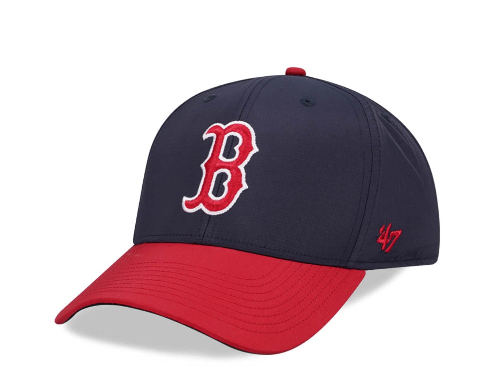 47Brand Boston Red Sox Navy Brrr MVP Snapback Hat